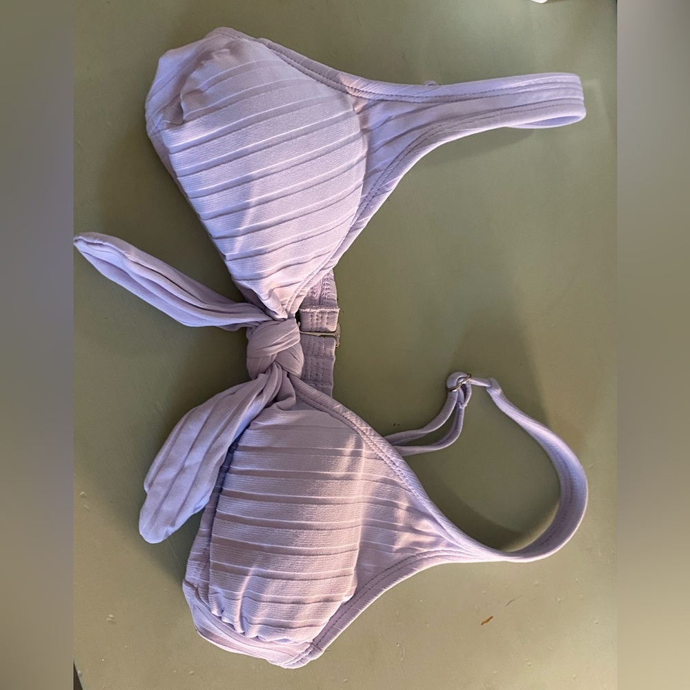 Purple swim top small